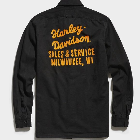 Harley-Davidson Other - NWT Todd Snyder x Harley Davidson x Champion Shop Shirt in Black